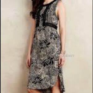 Anthropologie Holding Horses Suraja Soft Dress Size 0 Sleeveless